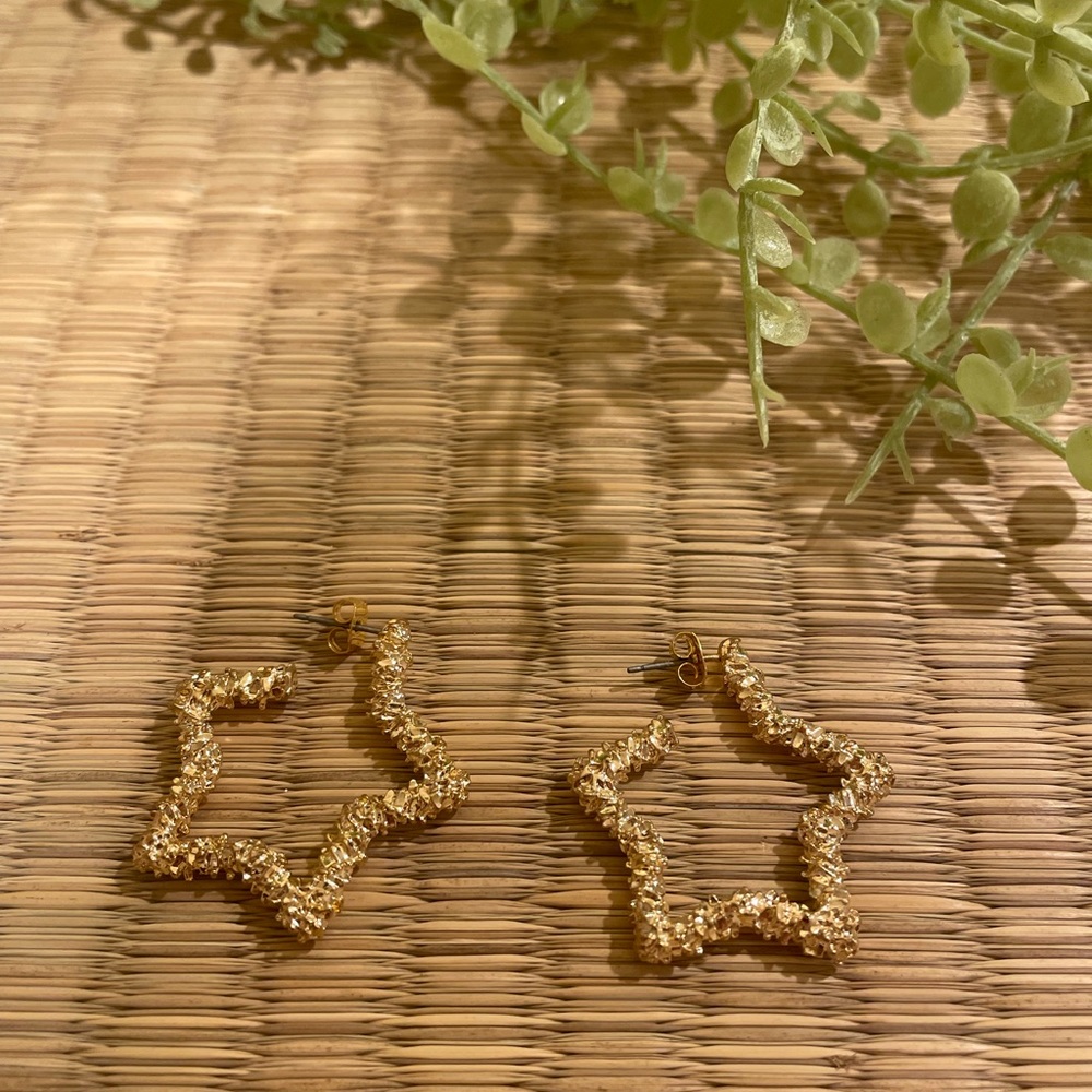 Star earrings